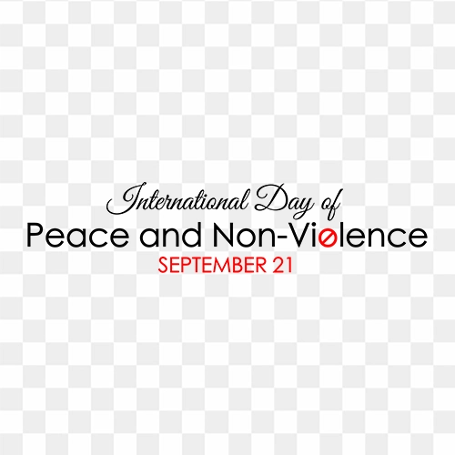 International Day of Peace and Non-violence png Image free Download